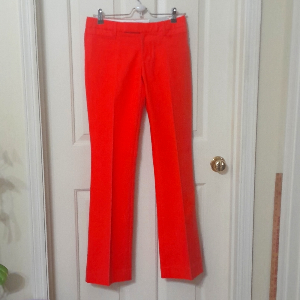 GAP Boot Cut festive orange pants NEW WITH tags